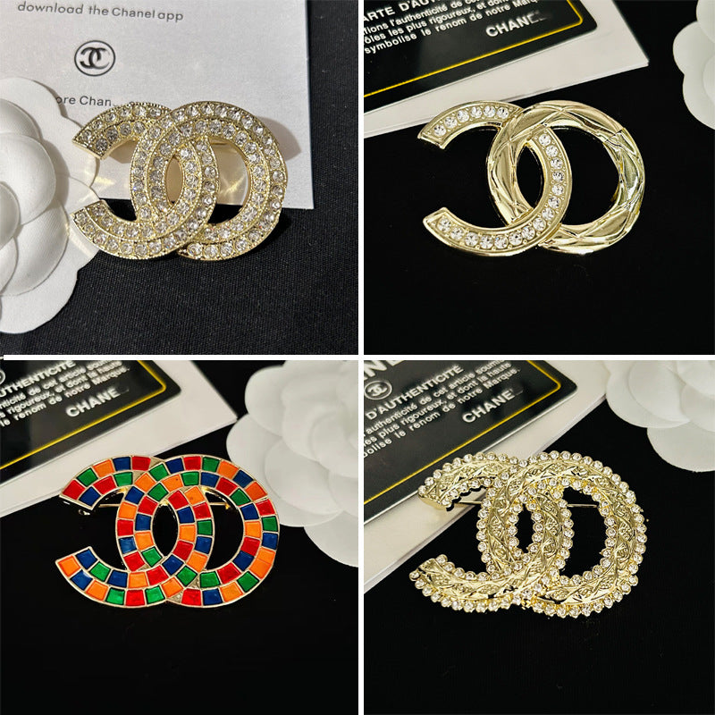 Gold Plated Fashion Brooch Collection
