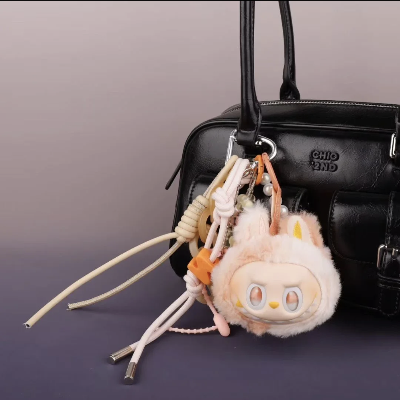 (Blind BOX)LABU mini  bag pendant DIY original ins plush cartoon pendant pure handmade